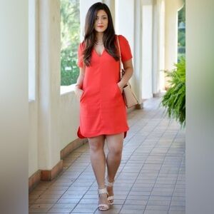 Banana Republic Red Mini Dress